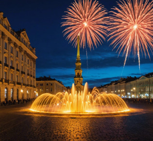 Купить фейерверк фонтан в Санкт-Петербурге: яркие развлечения для любого праздника
