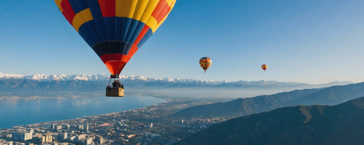 Полёт на воздушном шаре в небе Сочи: уникальные эмоции с Humpty Dumpty Balloons